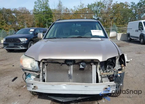 2004 Toyota Highlander V6 z USA, uszkodzony, nr VIN JTEEP21A640028715